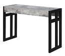 Convenience Concepts Monterey Console Table, Faux Birch/Black Frame