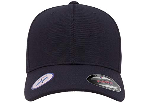 Flexfit Men's Cool & Dry Sport, Navy, Small-Medium