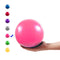 Vaupan Mini Exercise Ball, 9 Inch Small Gym Ball with Inflatable Straw for Yoga, Pilates, Stability, Barre, Physical Therapy, Stretching and Core Training, Improves Balance, Strength (Pink)
