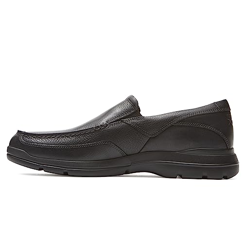 ROCKPORT Men's Junction Point Slip-on, Black, 8.5 US Wide