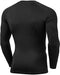 TSLA Men's Cool Dry Fit Long Sleeve Compression Shirts, Athletic Workout Shirt, Active Sports Base Layer T-Shirt MUD11-NBK Large