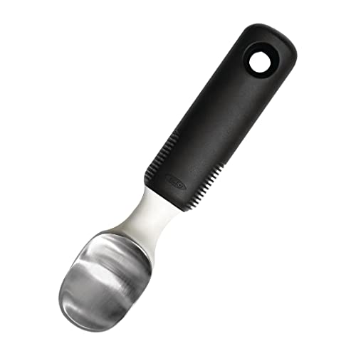 OXO Basic Ice Cream Scoop Black/White 10.4 x 4.2