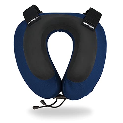 Cabeau Evolution(R) S3 Memory Foam Neck Travel Pillow Indigo Blue