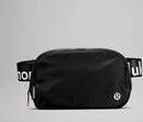 Lululemon Everywhere Belt Bag 1L (Black/White), White, One Size