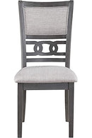 New Classic Furniture Gia Dining Chairs, Set of 2, Gray