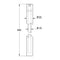 GROHE Euphoria/Tempesta Shorter Rail 34" (866Mm), 48054000