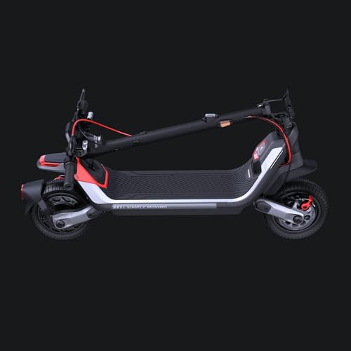 Segway Ninebot Electric KickScooter P100SE, 100 km Long Range, Max Speed 25km/h, Disc Brake & Electric Brake, Commuting E-Scooter for Adults, Black