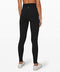Lululemon Align Stretchy Full Length Yoga Pants - Women’s Workout Leggings, High-Waisted Design, Breathable, Sculpted Fit, 28 Inch Inseam, Black, 8