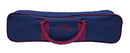 Acclaim Wooler Nylon Four Bowl Level Lawn Flat Green Short Mat Locker Bowls Bag (Navy/Burgundy)