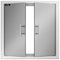 Mophorn 31 Inch BBQ Access Door 304 Stainless Steel BBQ Island 31W x 31H Inchs Double Door with Paper Towel Holder for Outdoor Kitchen