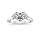 1 Carat - 3 Carat | IGI Certified Lab Grown Diamond Engagement Ring For Women | 14K Or 18K in White, Yellow Or Rose Gold | Lab Created Synthia Three Stone Diamond Engagement Ring | FG-VS1-VS2 Quality Friendly Diamonds Engagement Ring, 3.22 ct, Metal, Diam