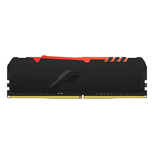 Kingston Fury Beast RGB 16GB (2x8GB) 3200MHz DDR4 CL16 Desktop Memory Kit of 2 KF432C16BBAK2/16