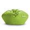 Big Joe Classic Bean Bag Chair, Spicy Lime Smartmax, 2ft Round