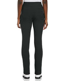 PGA TOUR Women's Pull-on with Tummy Control Golf Pants, Caviar, Large UK Black