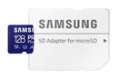 Samsung PRO Plus SD Card, 128 GB, UHS-I U3, Full HD & 4K UHD, Read Speed 180 MB/s, Write Speed 130 MB/s, Memory Card for Cameras and Drones, Includes USB Card Reader, MB-SD128SB/WW