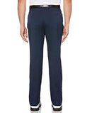 PGA TOUR Men's Flat Front Comfort Stretch 5 Pocket Pant, Black Iris, 40W x 34L