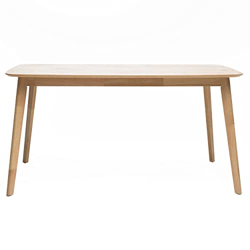 Christopher Knight Home Nyala Wood Dining Table, Natural Oak Finish