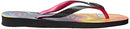 Havaianas Unisex's Top Marvel Flip-Flop, Black Pink Electric, 11/12 UK