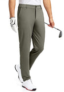 Soothfeel Men's Golf Pants with 5 Pockets Slim Fit Stretch Sweatpants Casual Travel Dress Work Pants for Men, Sage Green, XX-Large