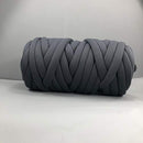 Chunky Yarn Chunky Merino Wool Yarn Super Soft Washable Super Bulky Giant Wool Yarn for Extreme Arm Knitting DIY Throw Sofa Bed Blanket Pillow Pet Bed and Bed Fence, Dark Grey, 1kg (2.2lbs)