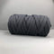 Chunky Yarn Chunky Merino Wool Yarn Super Soft Washable Super Bulky Giant Wool Yarn for Extreme Arm Knitting DIY Throw Sofa Bed Blanket Pillow Pet Bed and Bed Fence, Dark Grey, 1kg (2.2lbs)