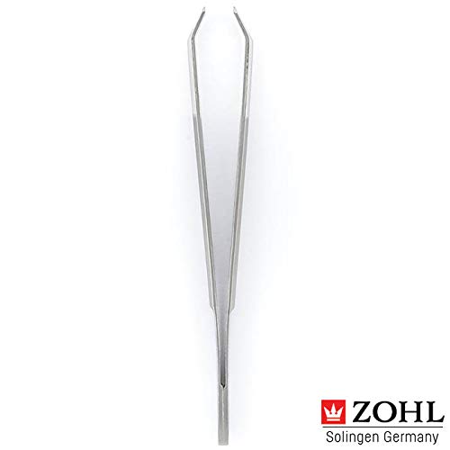 ZOHL Solingen High Precision Eyebrow Tweezers Arched Tip - Made in Germany