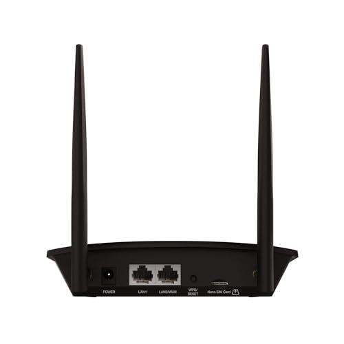 TP-Link 4G LTE Cat4 Router w/ B5 Supported - Wireless N300, 4G/3G Network SIM Slot Unlocked, No Configuration Required (TL-MR100) | AU Version |