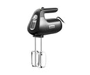 Kenwood QuickMix+, Hand Mixer with Variable Speed and Pulse Function, Stainless Steel Beaters Included, Mixer for Baking with Silent Motor, 650 Watts, HMP50.000BK, Black