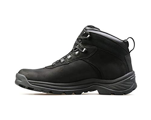 Timberland Men's Flume Waterproof Boot,Black,10 M US