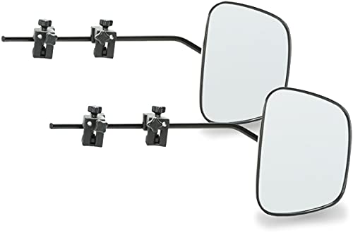Milenco Grand Aero Flat Mirrors ? Twin Pack