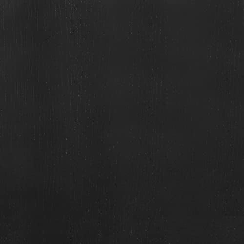 Poly & BARK HAVA Dining Chair,Oak, Black