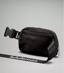 Lululemon Everywhere Belt Bag 1L (Black/White), White, One Size