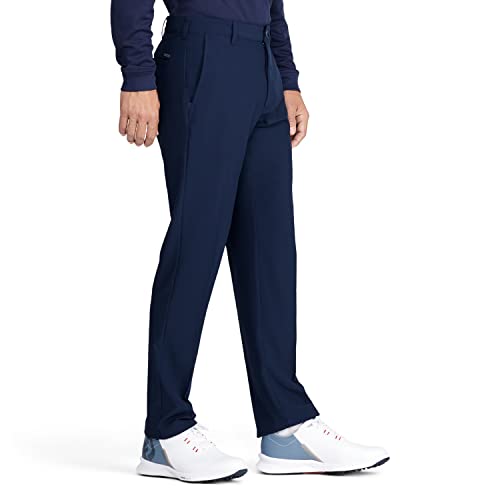 IZOD Men's Slim-Fit SwingFlex Golf Pants, Peacoat, 34W x 29L