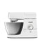 Kenwood Chef Stand Mixer for Baking - Stylish Food Mixer in White with K-Beater, Dough Hook, Whisk and 4.6L Bowl, 1000W, KVC3100, White