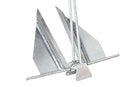 SEACHOICE 41640 Utility Anchor â€“ Hot-Dipped Galvanized Steel â€“ with Slip Ring Shank â€“ 15E â€“ for 28-to-30-Foot Boats