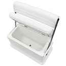 Wise Livewell-Baitwell Cooler Seat, Cuddy Brite White