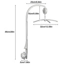 AFUNTA 26 Inch Baby Crib Mobile Bed Bell Holder Music Box Holder Toy Decoration Hanging Arm Bracket Baby Bed Stent Set Nut Screw