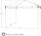 ZENY 10x10 Pop Up Canopy Tent Easy Set-up Outdoor Patio Canopy Adjustable Straight Leg Heights Instant Shelter with Wheeled Bag, Ropes