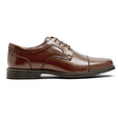 Rockport Men's Taylor Cap Toe Business Shoe, Tan Leather, US 11.5