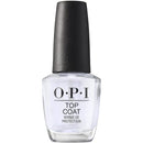 OPI Nail Lacquer Top Coat, Nail Polish Top Coat, Protective High-Gloss Shine, Up to 7 Days of Wear, 15ml
