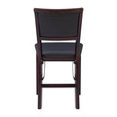 (Espresso) - Linon Keira Padded Folding Dining Chairs - Set of 2