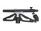 Hoveroid New improved 2022 version adjustable handlebar for Segway Ninebot MINI S, LITE, PRO, multi-function retractable 2-in-1 kit handle bar easy installation (Segway not included) (Black)