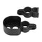 Cane Holder, Walking Stick Holder Crutches Stick Rack Bracket Accessories Rollator Mobility Aid Carrier Attachment for Elderly Walker Electric Wheelchair Users Drive Scooter Device