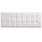 (King, White Vinyl) - Modway Lily Upholstered Tufted Vinyl Headboard King Size in White