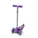 Radio Flyer Lean 'N Glide Scooter with Light Up Wheels Kids Scooter Purple