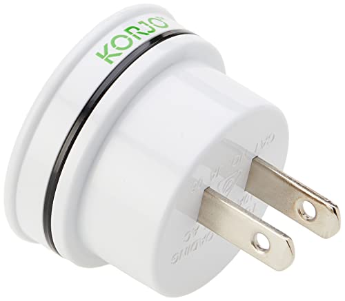 Korjo Japan Travel Adaptor, for AU/NZ Appliances, use in JP