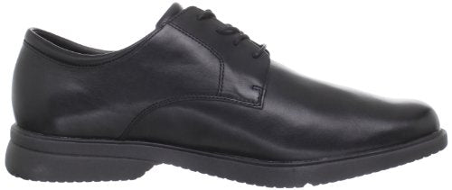 Rockport Men's Allander Business Shoe, Black Leather, US 10.5