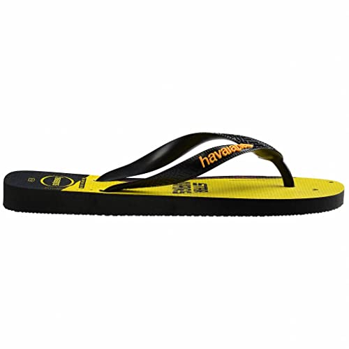 Havaianas Mens Star Wars Sandals Thongs Flip Flops - Black/Pop - 9/10 UK