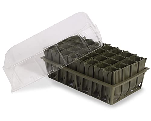 Tierra Garden 50-9000 Haxnicks Rootrainers Seed and Cutting Propagation Kit - Deep, Clear