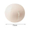 Vaveren Pilates Yoga Ball Cover Exercise Ball Cover Lightweight for Sitting Balls Chair Office Use with Handle Sitting Balls Cover Training Ball Cover, Beige 75cm